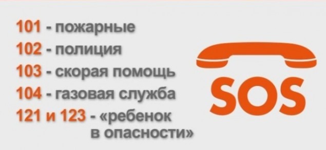 Номера вызова экстренных служб в России стали трехзначными