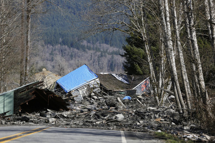 Число жертв оползня в штате Вашингтон возросло