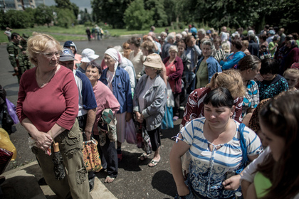 В Славянске введут продуктовые карточки