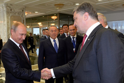 Путин и Порошенко обошли условия прекращения огня на УкраинеПутин и Порошенко обошли условия прекращения огня на Украине
