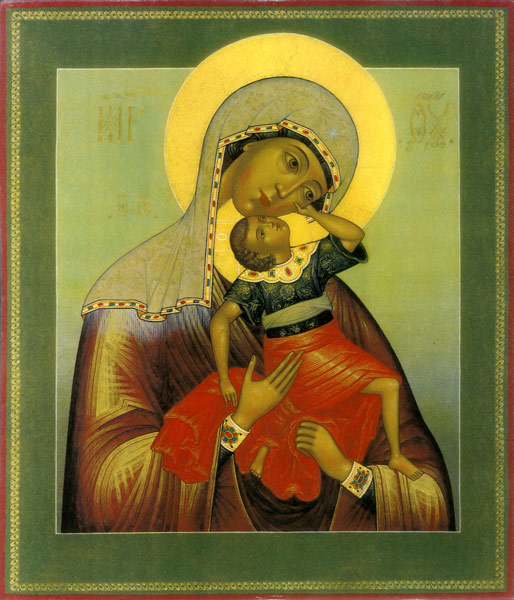 Икона Божией Матери «Взыграние Младенца - 20 ноября