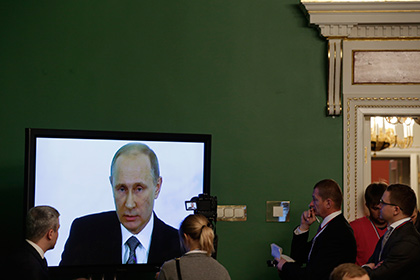 Путин попросил российские СМИ быть объективными