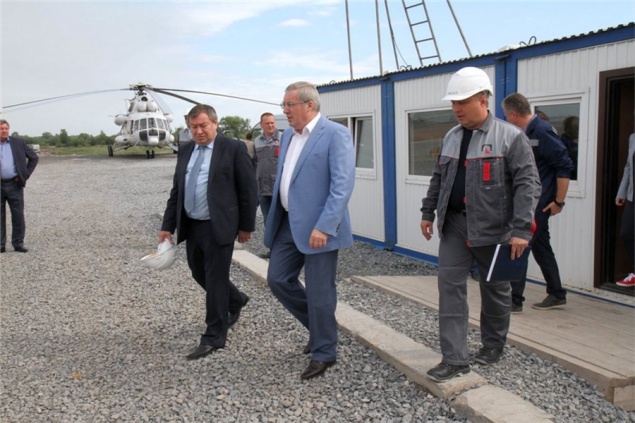 Губернатор края с рабочим визитом посетил Ачинский глиноземный комбинат