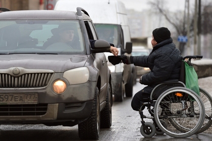 В России стали меньше подавать милостыню