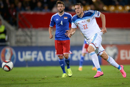 Сборная России по футболу разгромила Лихтенштейн