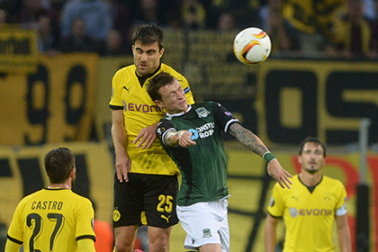 «Краснодар» на последних минутах упустил ничью в матче с «Боруссией»