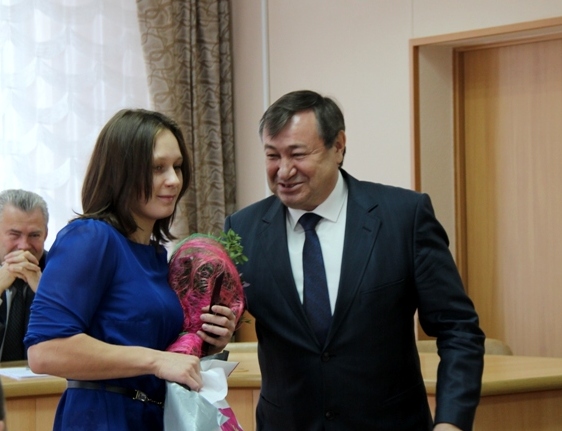 Ольга Хорошавцева стала мастером спорта международного класса по женской борьбе