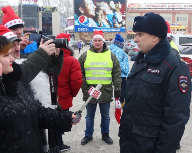 Поздравление руководителя ачинской Госавтоинспекции с Новым 2018-м годом!