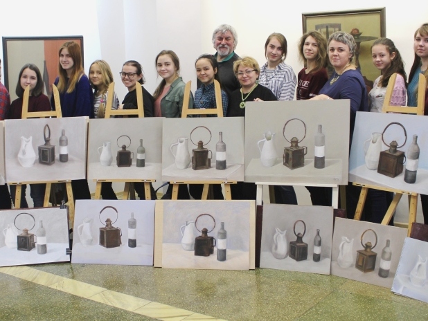 Мастер-класс от Валентина Теплова «Натюрморт в технике пастели»