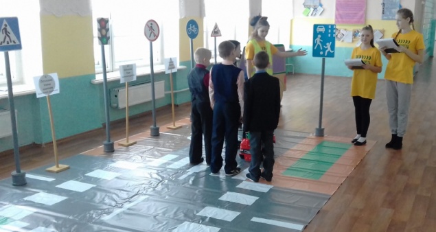 В Тарутинской школе состоялась презентация мобильного автогородка