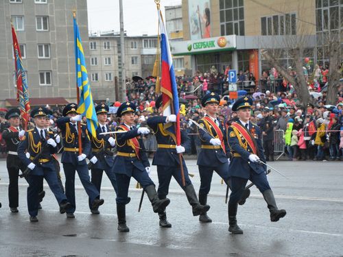 В Ачинске будет перекрыто движение автотранспорта на время проведения репетиции парада Победы
