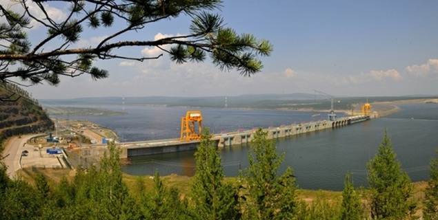 Богучанская ГЭС увеличивает расход воды