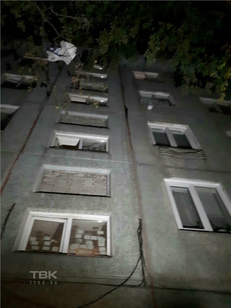 В Красноярске из-за угрозы обрушения эвакуировали жителей 5-этажного дома