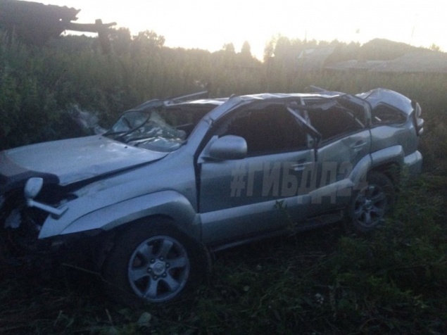 В Красноярском крае подросток устроил ДТП на папином внедорожнике