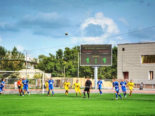 В Ачинске пройдут финальные игры Первенства России по футболу (Зона «Сибирь»)