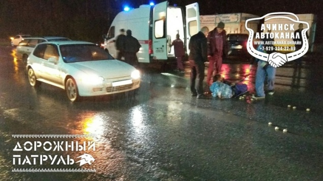 Пожилую женщину сбили на улице Мира в Ачинске