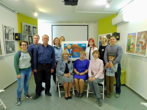 Ачинские художники открыли выставку памяти А.М. Знака