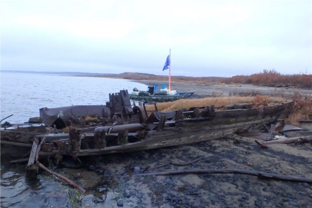 Красноярские путешественники нашли в Енисее английскую шхуну XIX века