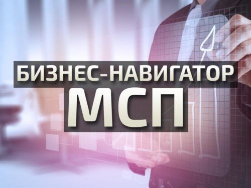 Бизнес-навигатор для субъектов малого и среднего предпринимательства