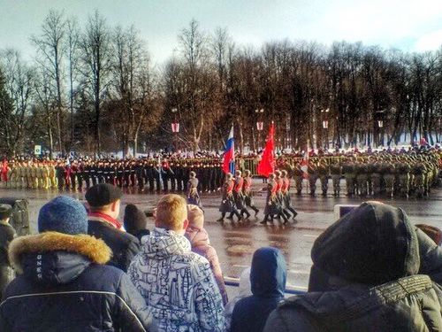 В Великом Новгороде помнят подвиг ачинской стрелковой дивизии