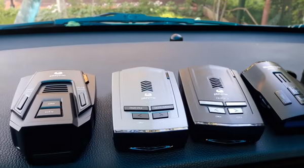 Типы автомобильных антирадаров