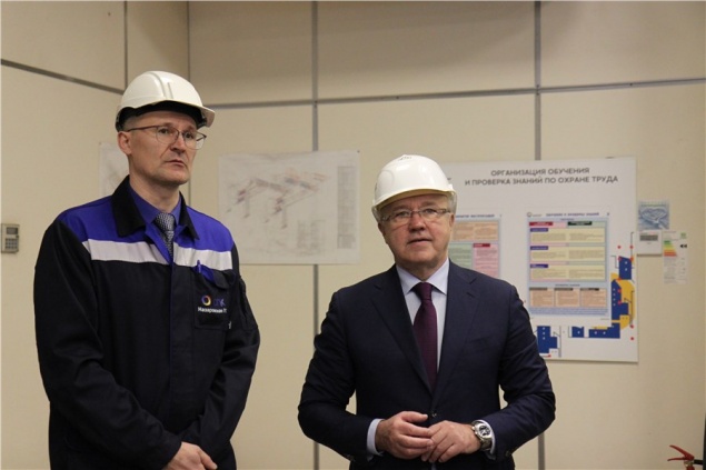 Александр Усс посетил Назаровскую ГРЭС