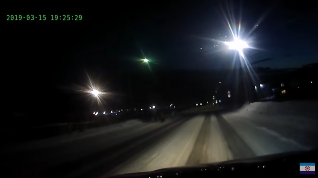 На севере Красноярского края упал объект, похожий на метеорит (видео)