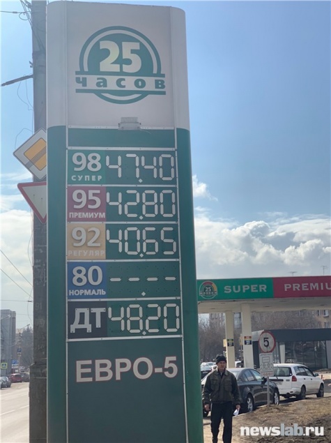 В Красноярске второй раз за март упали цены на бензин