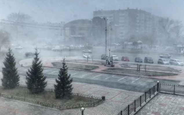 Ачинцам снова сообщают о сильном штормовом ветре