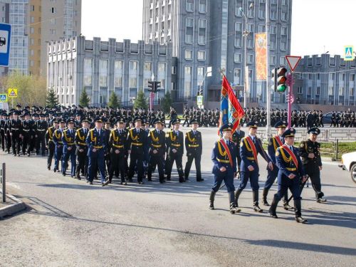 Георгиевский марш: 6 мая ачинские кадеты совершат праздничное шествие