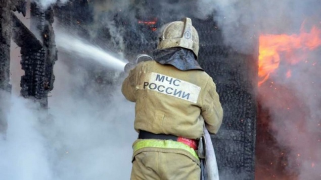 Рыбный цех сгорел в Емельяновском районе Красноярского края