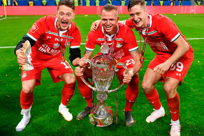 «Локомотив» выиграл Кубок России