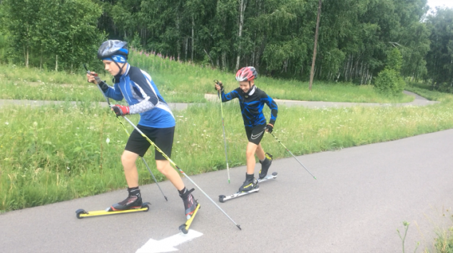 Ачинские биатлонисты усиленно тренируются и летом