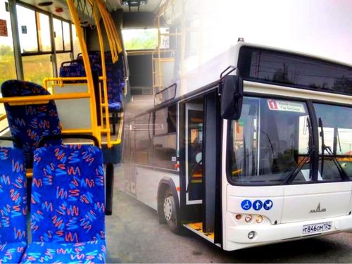 В Ачинске на линию вышел третий новый автобус