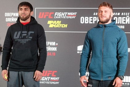 Российский боец снялся с турнира UFC в Абу-Даби