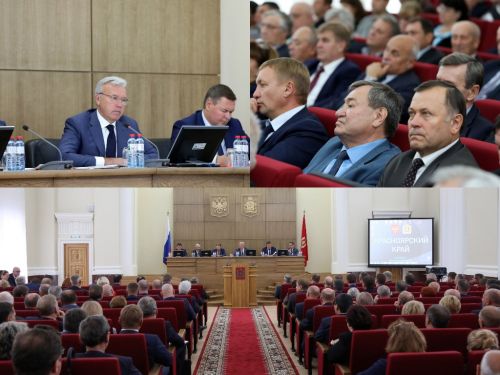 Александр Усс: "В этом году мы взяли курс на масштабное благоустройство городов и районов края"