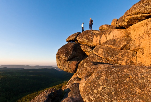 В воскресенье на «Столбах» произошли три несчастных случая с туристами. Живы, но нуждались в помощи спасателей