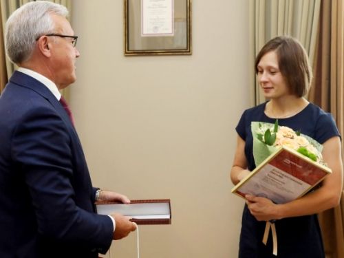 Ачинская спортсменка Ольга Хорошавцева получила личную благодарность от Губернатора края