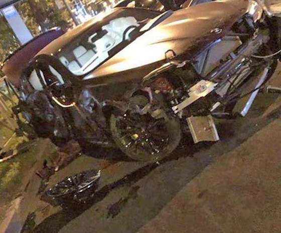 В Красноярском крае парень угнал у родственника BMW стоимостью в миллион и разбил авто