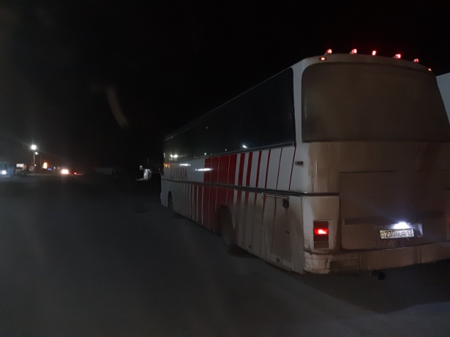Ночью в Ачинске задержали автобус с иностранцами-нарушителями