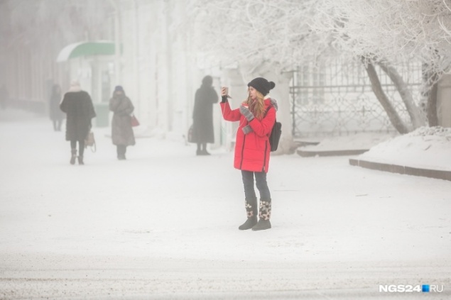 30-градусный холод подступает к Красноярску