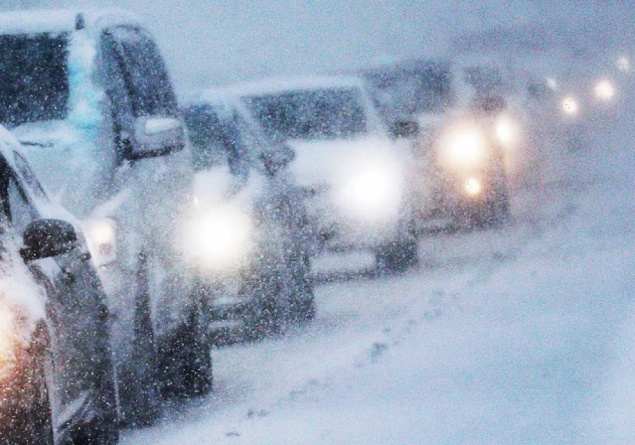 На Красноярский край надвигается сильная метель