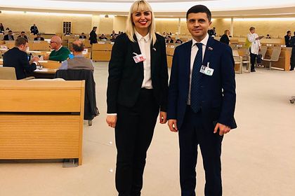 Украинская делегация сорвала выступление российского депутата от Крыма в ООН