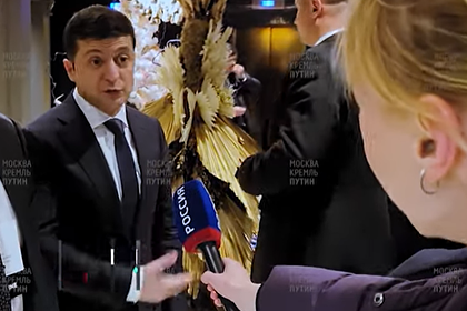 Опубликовано «полноценное интервью» Зеленского российскому телеканалу