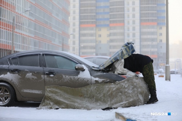 В Красноярский край идут 40-градусные морозы