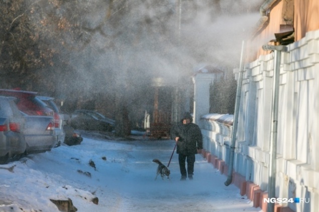 На Красноярск надвигается сильный ветер