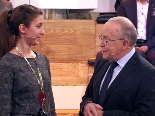 В середине февраля ачинская школьница Анастасия Крутёва примет участие в полуфинале программы «Умники и умницы» на центральном ТВ