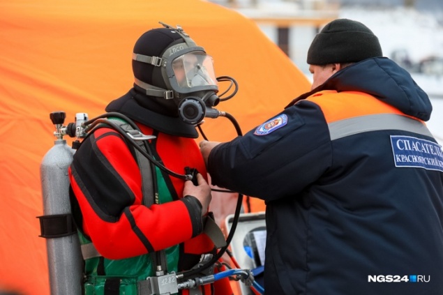 В теплое воскресенье в районе базы «Вихрь» в Енисее утонул человек