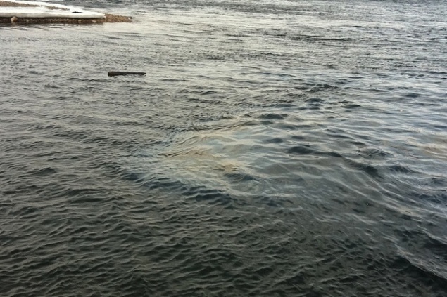 В КНП отчитались о работе на месте разлива нефтепродуктов в Ангару