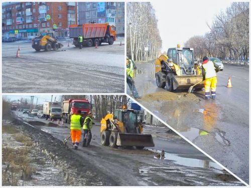 Муниципальный «Ачинский транспорт» приступил к поддерживающему ремонту городских дорог